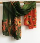 Organic Silk Scarf with Full Colour Printing