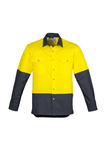 Syzmik Men's Hi Vis Spliced Industrial Shirt