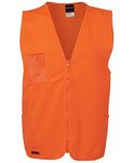 High Vis Zip Safety Vest