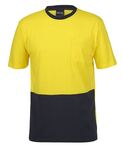 Hi Vis Crew Neck Cotton T-Shirt