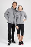 Womens 320gsm Soft cotton/bonded polar fleece Hoodie